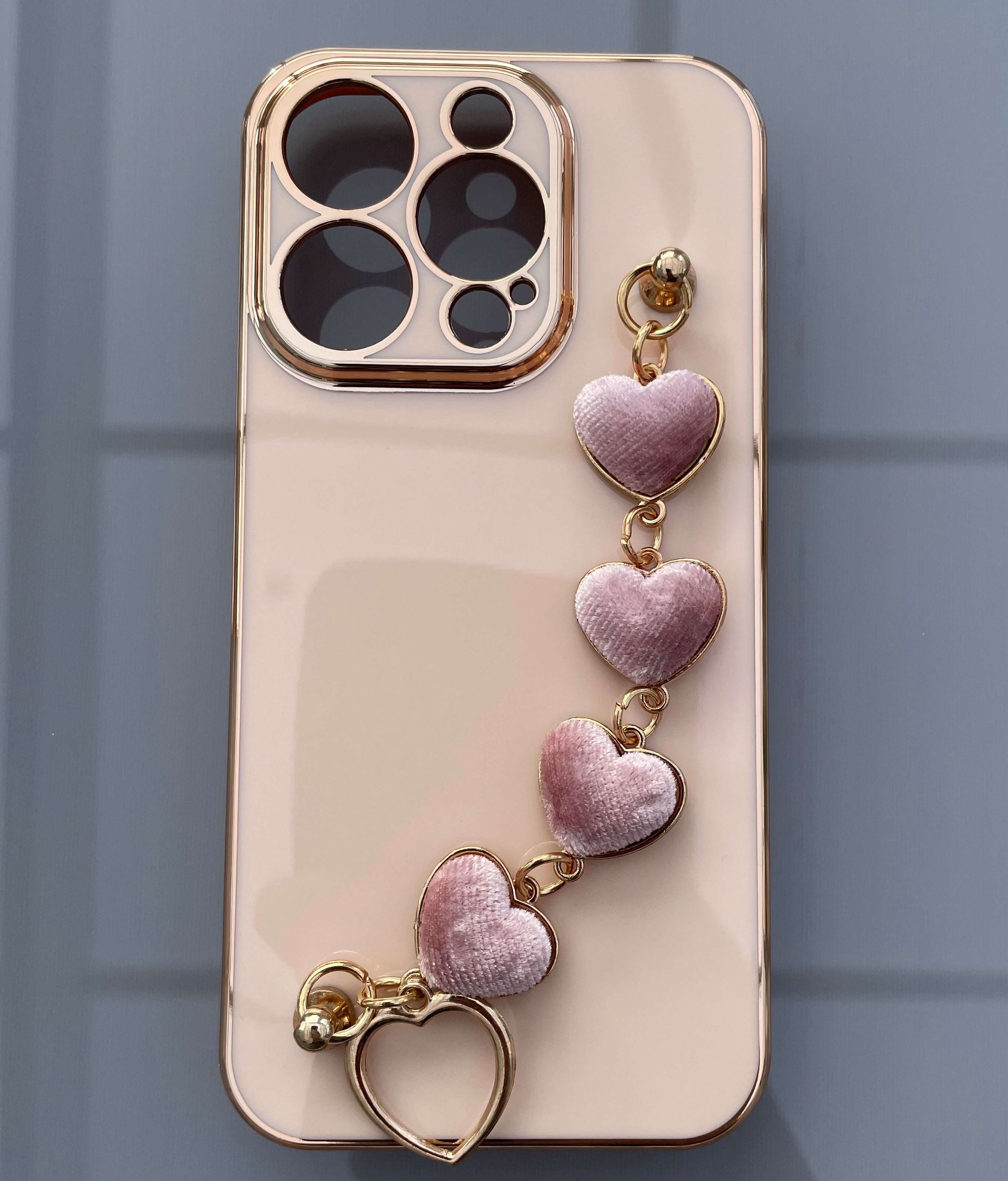 Exotiskt iPhone skal med band - iPhone 14 Pro - Rosa