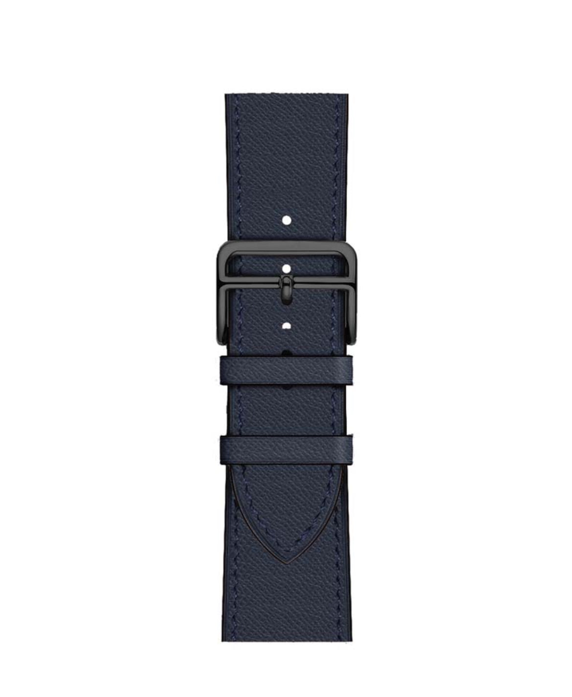 APPLE WATCH LÄDERARMBAND Marinblå