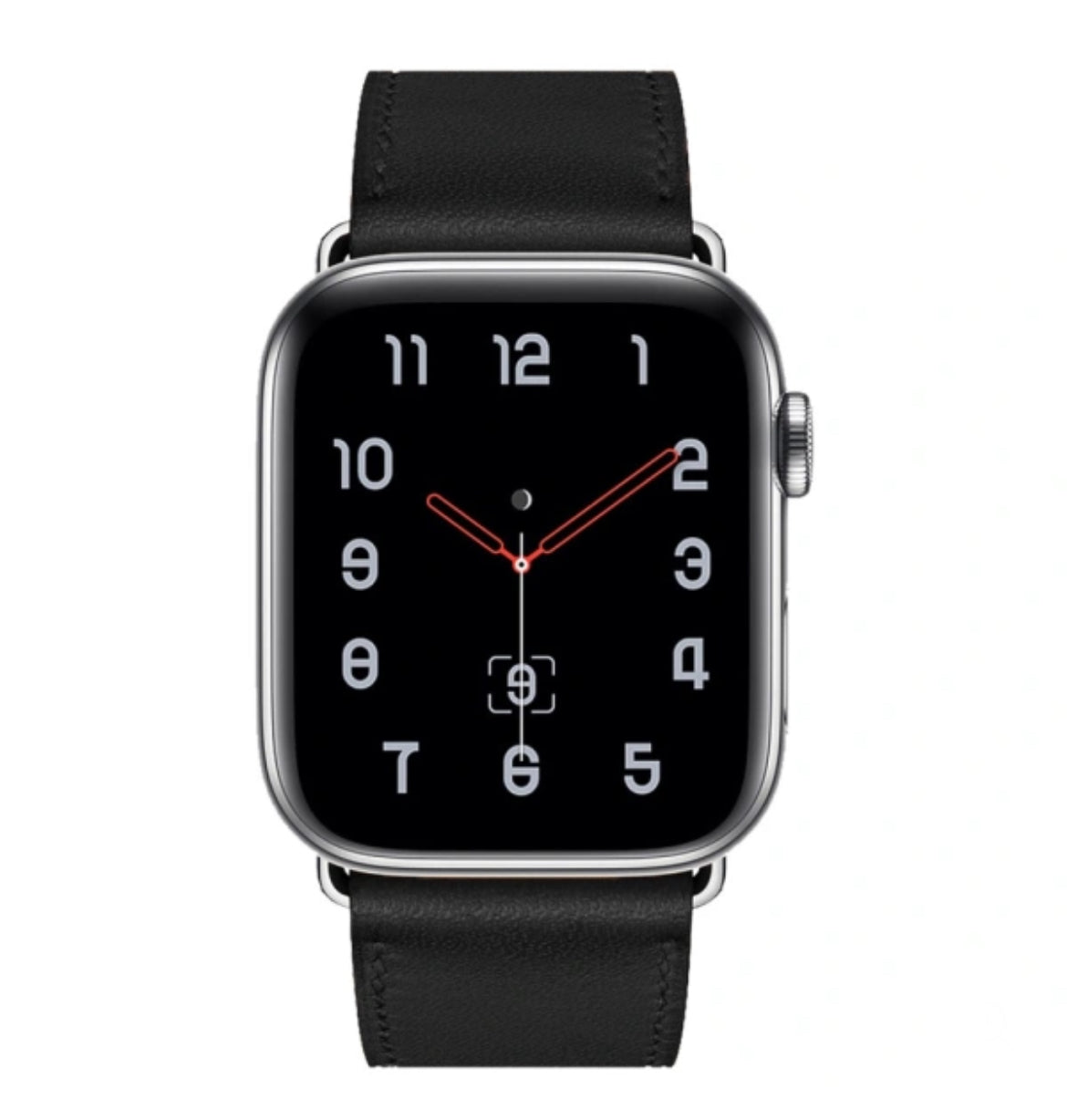 APPLE WATCH LÄDERARMBAND MODERN  SVART