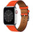 APPLE WATCH LEATHER BRACELET GENUINE Orange