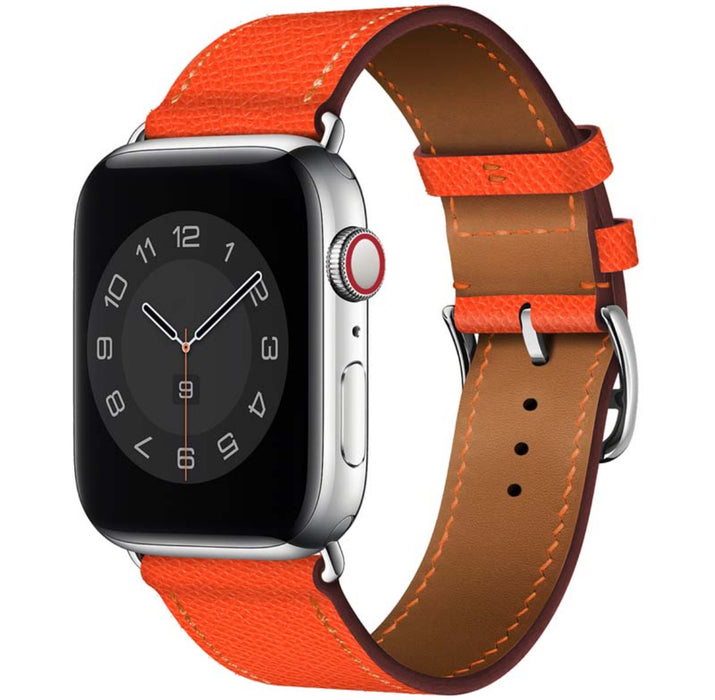 APPLE WATCH LÄDERARMBAND Orange