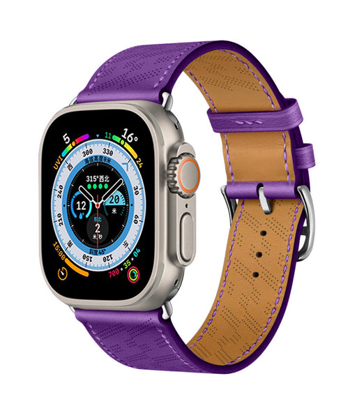 APPLE WATCH LÄDERARMBAND Lila