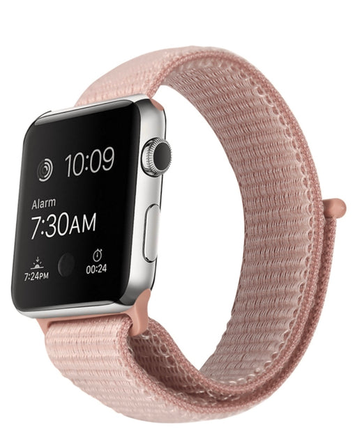 APPLE WATCH ARMBAND NYLON ARMBAND-Ljusrosa