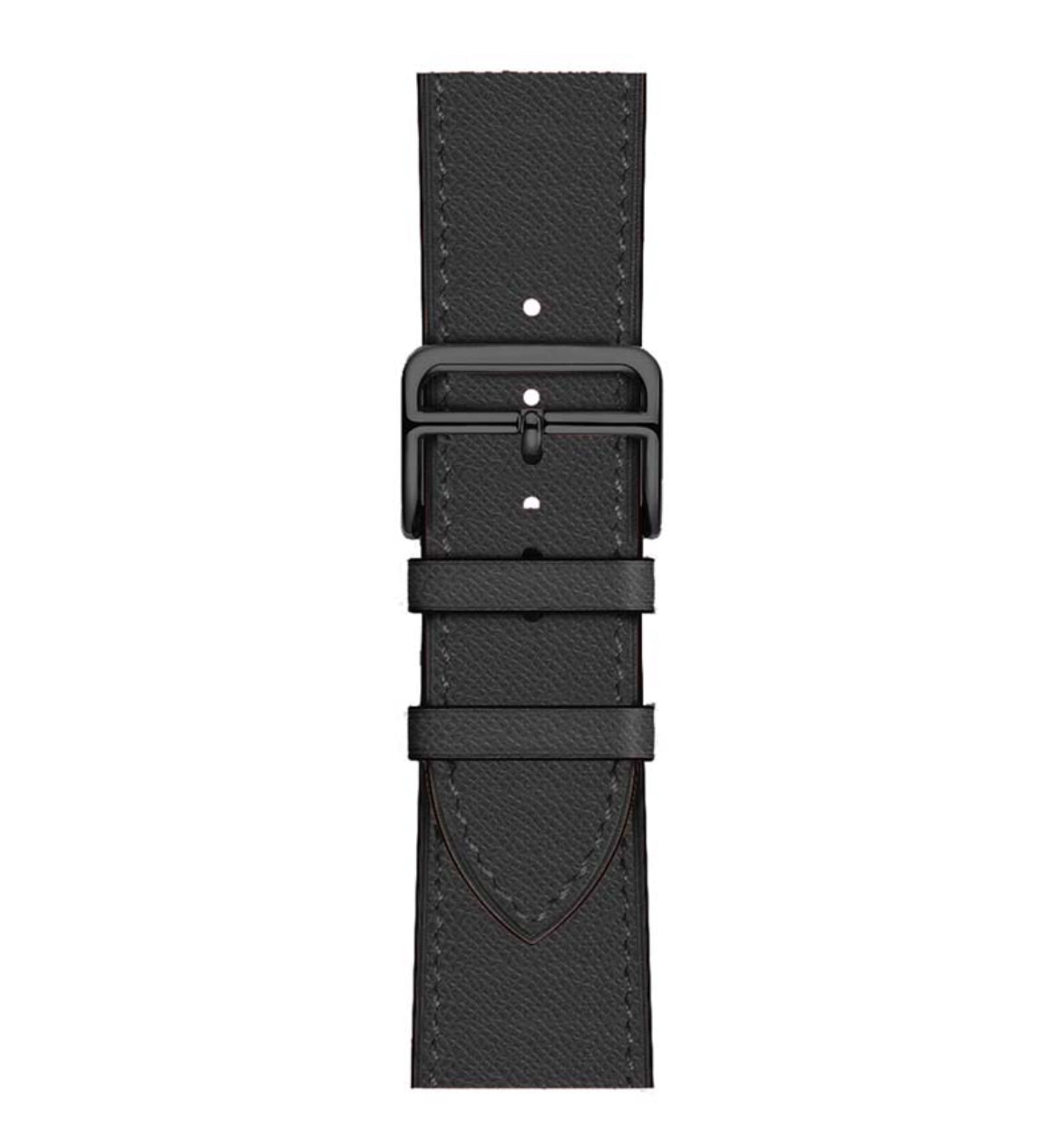 APPLE WATCH LÄDERARMBAND Svart