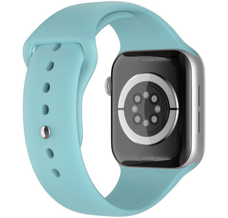 Silicone Bracelet Apple Watch-CYAN