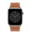 APPLE WATCH LEATHER BRACELET MODERN BROWN