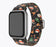Apple Watch Nylonarmband Jularmbad-svart/ Snögubbe