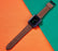 Vintage Elegant handgjort läderband för Apple Watch-Brun