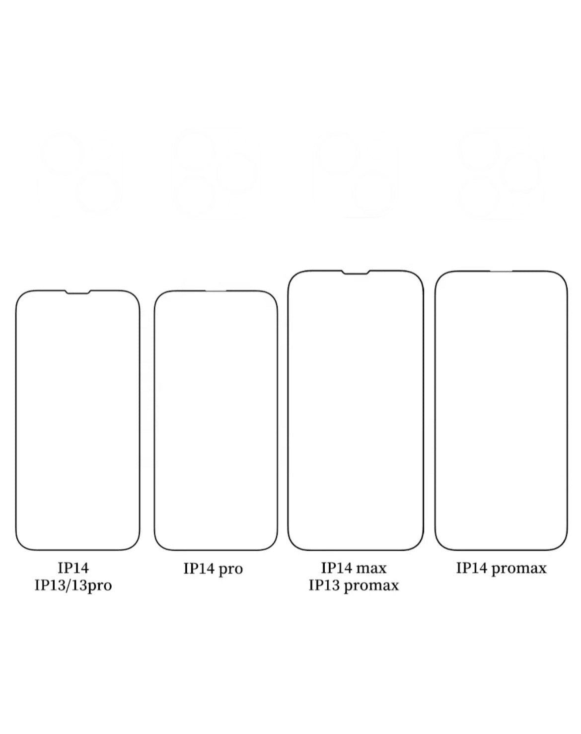 Skärmskydd för iPhone 13/13 pro/ 13 Pro Max/14/ 14 Pro/ 14 pro Max