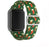 Apple Watch Nylonarmband Jularmbad-Grön/ Julstrumpor