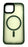 Magnetiskt Trådlöst Laddningsfodral för iPhone 14 Plus- Supertunt Stöttåligt Skydd med Transparent Baksida i Grönt