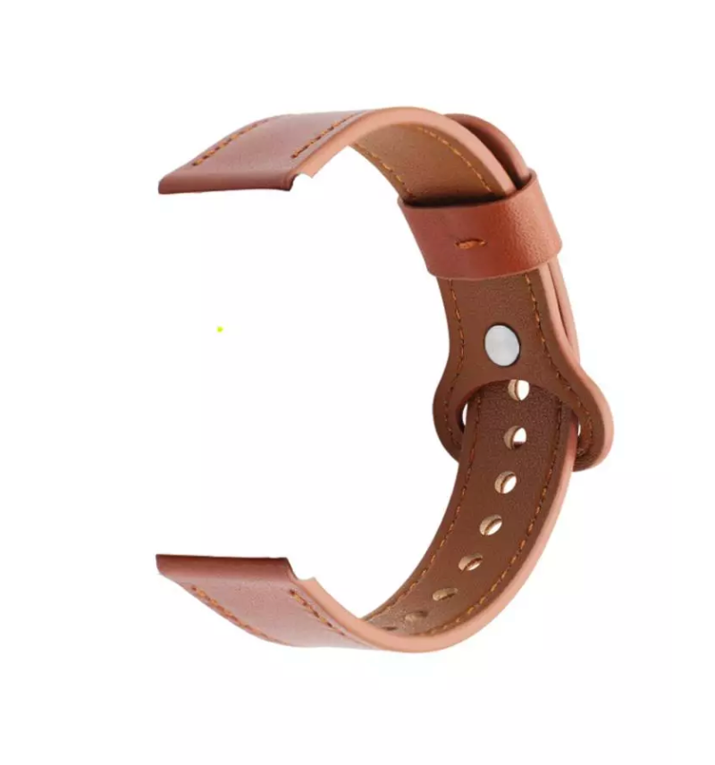 Läderarmband till Apple Watch – Brun