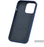 MarinBlå Liquid Silikonskal med MagSafe för iPhone 13 – Stil och Skydd i Ett