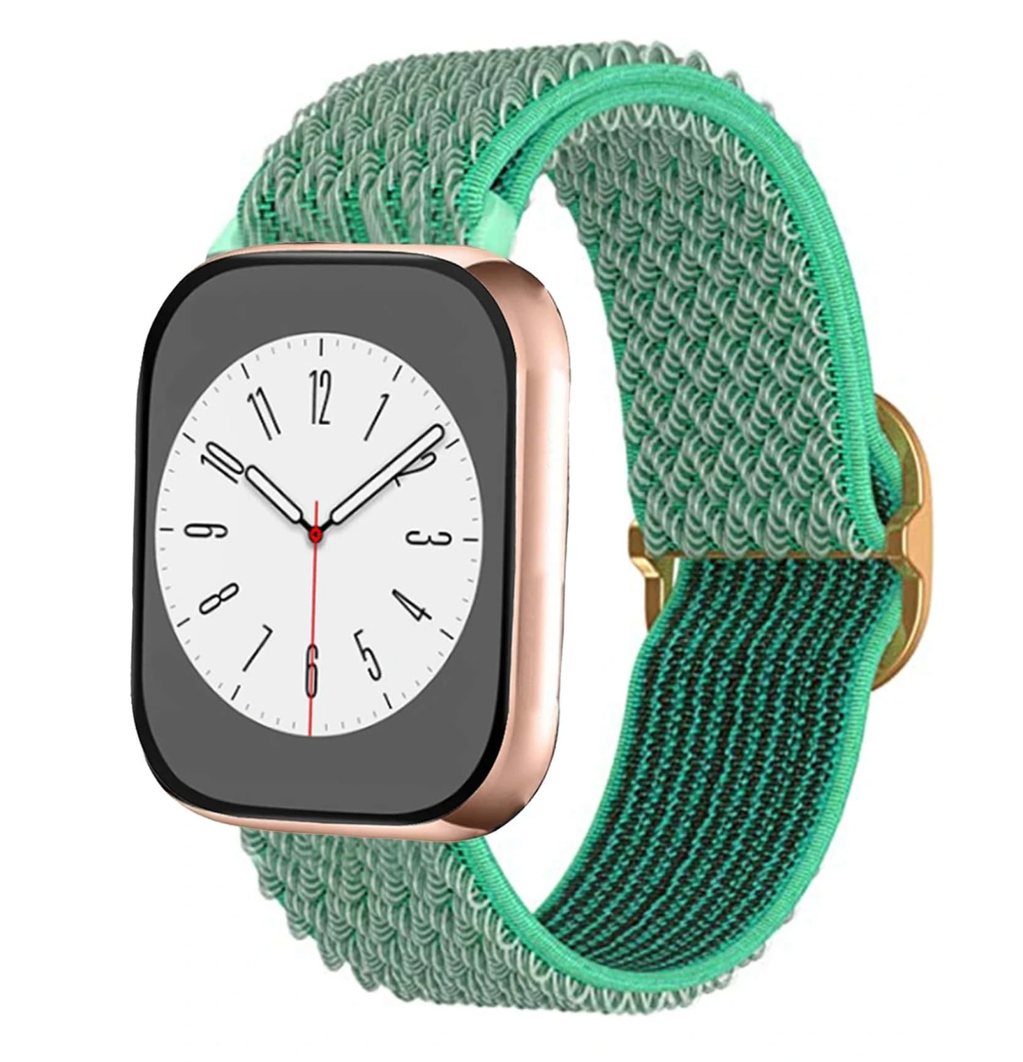 Nylon Armband Justerbart Apple Watch - Grön