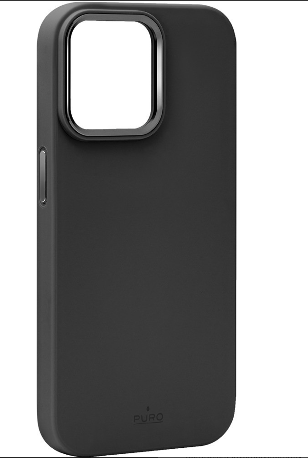 Svart Liquid Silikonskal med MagSafe för iPhone 13 Pro- Elegans och Kraft i Perfekt Harmoni