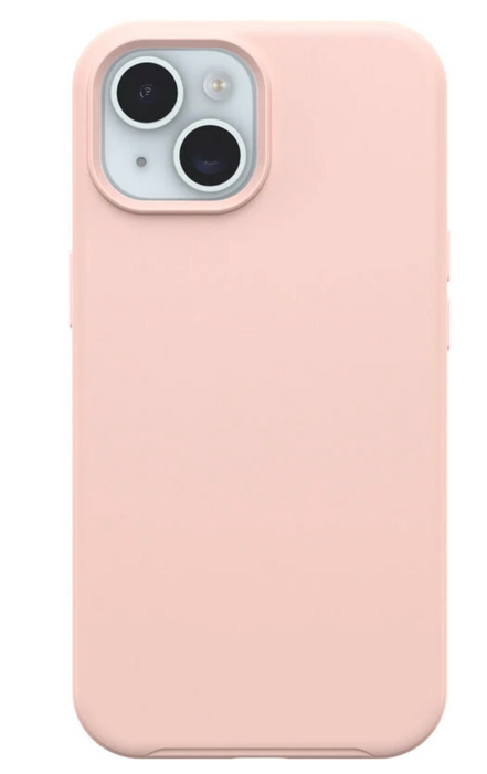 Sand Rosa Liquid Silikonskal med MagSafe för iPhone 14 – Elegans och Funktion i Perfekt Harmoni