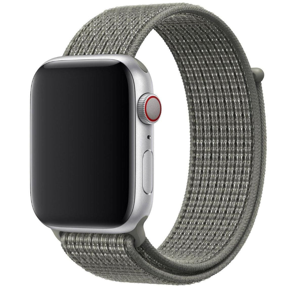 APPLE WATCH ARMBAND NYLON ARMBAND- KHAKI/GRÖN - EleganceOfSweden