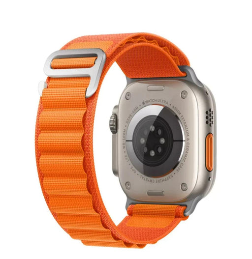 Apple Watch Armband Nylon Pro Orange - EleganceOfSweden
