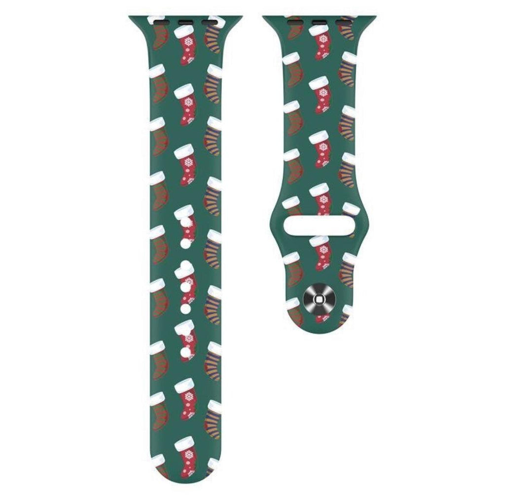 APPLE WATCH ARMBAND/ SILIKON ARMBAND - JULBAND-JULSOCKOR - EleganceOfSweden