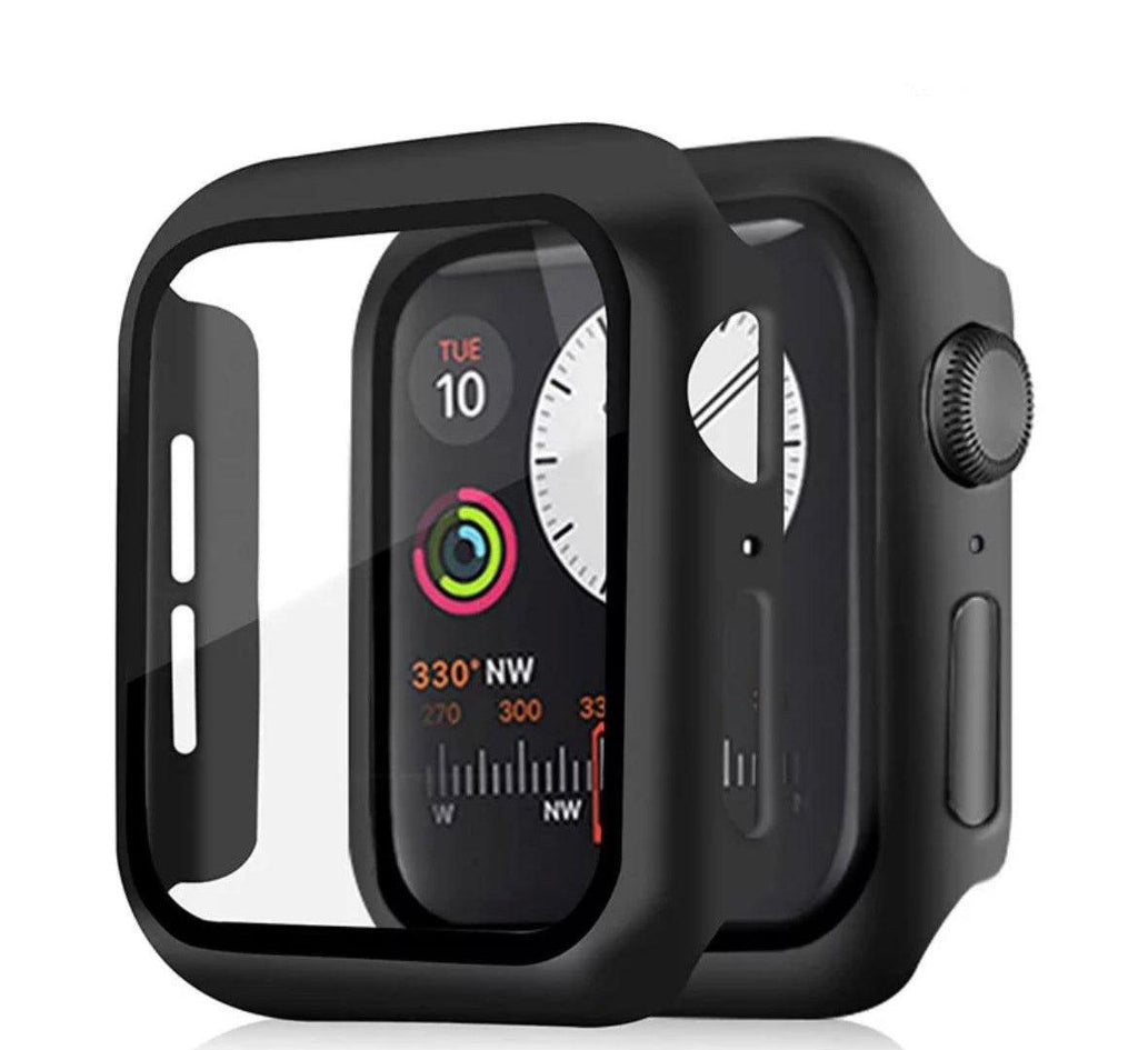 Apple Watch HELTÄCKANDE SKAL MED SKÄRMSKYDD I HÄRDAT GLAS - EleganceOfSweden