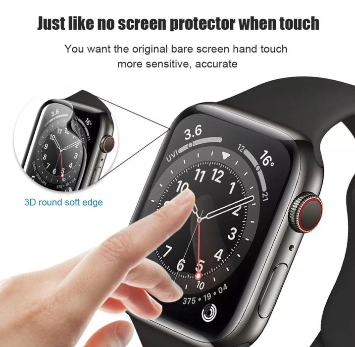 Apple Watch skärmskydd i härdat glas - EleganceOfSweden