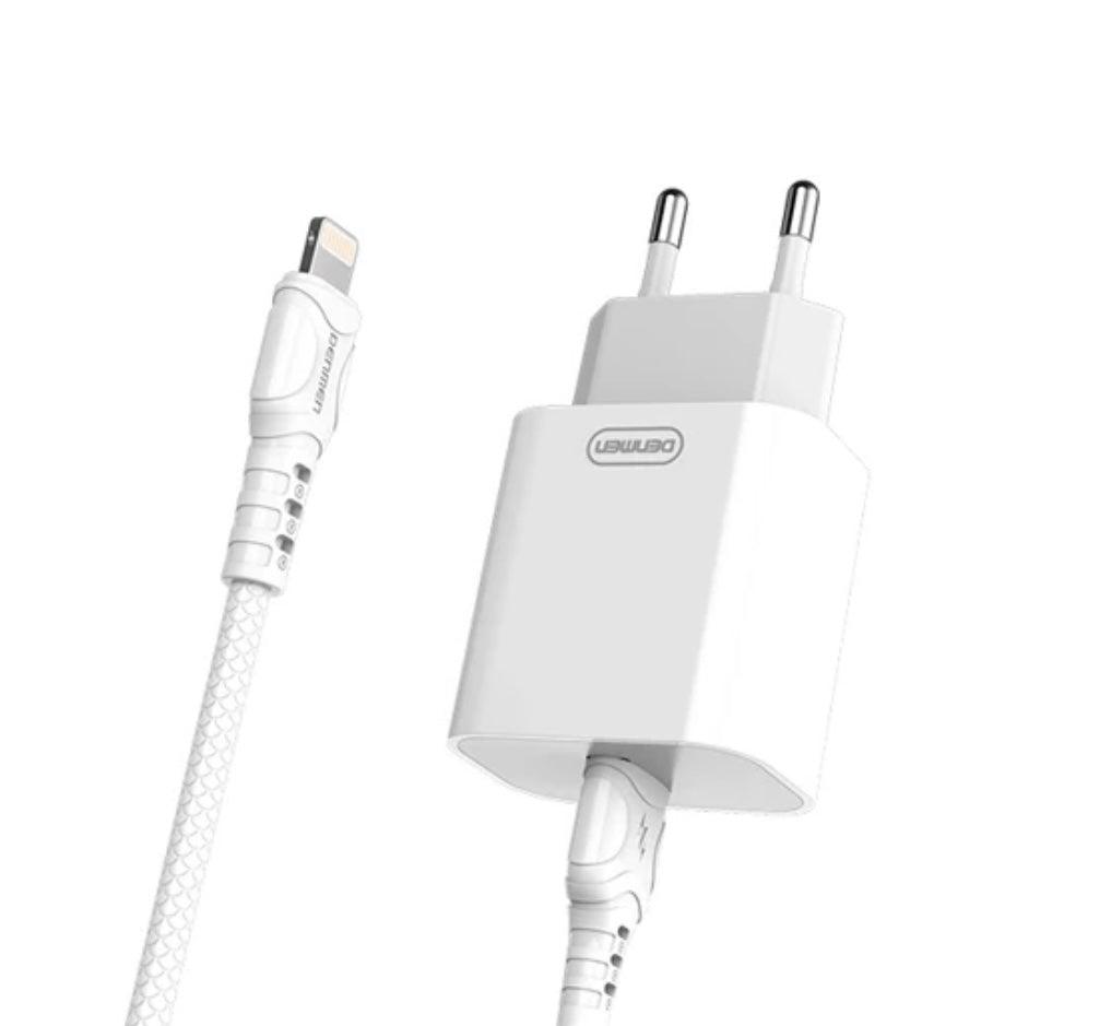 DENMEN Snabbladdare, PD,18W, 1m kabel - Vit - EleganceOfSweden