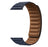 APPLE WATCH BRACELET/ LEATHER STRAP WITH MAGNETIC LOCK - NAVY BLUE