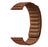 APPLE WATCH BRACELET/ LEATHER STRAP WITH MAGNET LOCK-BROWN