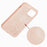 Sand Rosa Liquid Silikonskal med MagSafe för iPhone 13 Pro – Elegans och Funktion i Perfekt Harmoni