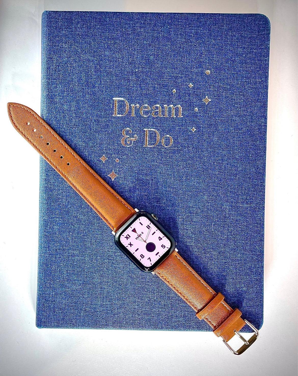 KLASSISK LÄDERARMBAND-KLASSISK BRUN - EleganceOfSweden