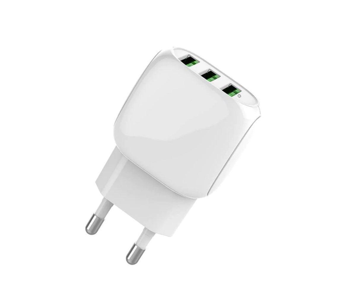 LDNIO Snabbladdare 3xUSB, 15.5  W + 1 m kabel ingår - EleganceOfSweden