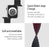 Magnetisk Silikon Armband Apple Watch- Svart/Orange - EleganceOfSweden