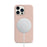 Sand Rosa Liquid Silikonskal med MagSafe för iPhone 14 Pro – Elegans och Funktion i Perfekt Harmoni