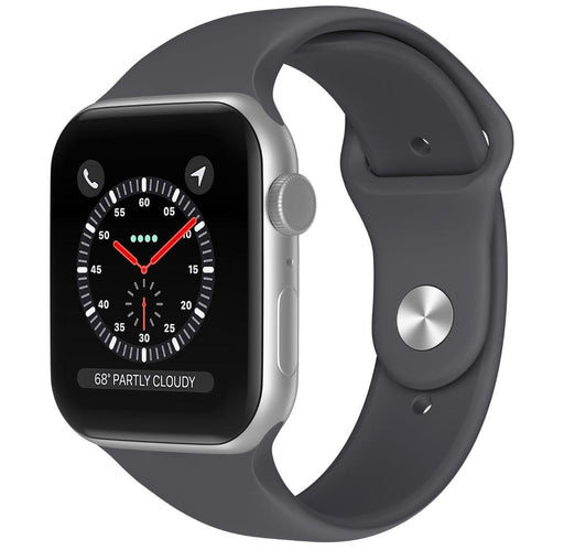 Silikon Armband Apple Watch-MÖRKGRÅ - EleganceOfSweden