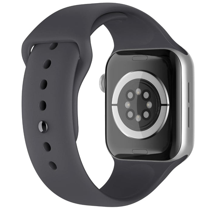 Silikon Armband Apple Watch-MÖRKGRÅ - EleganceOfSweden