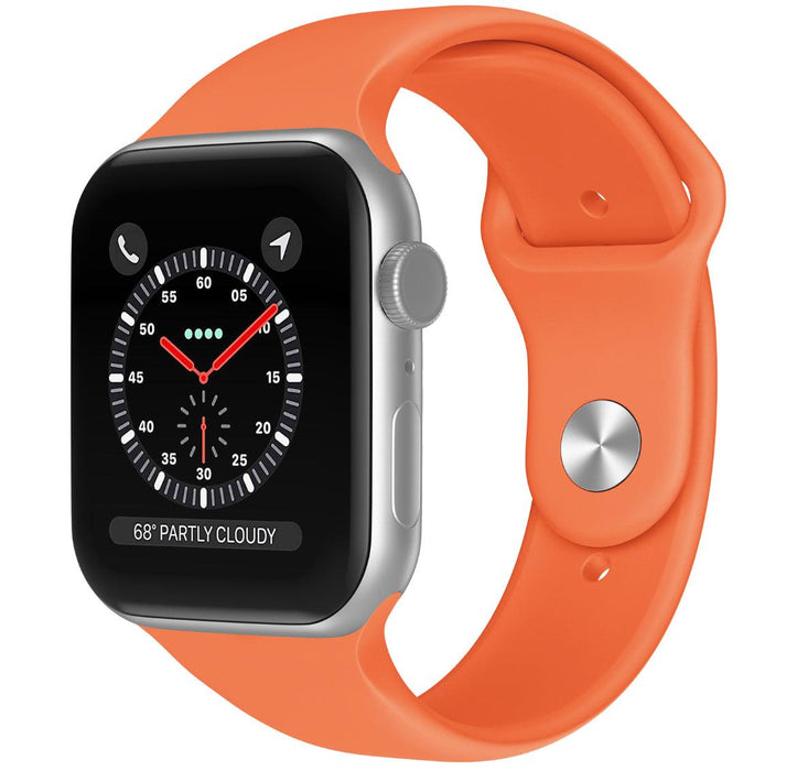 Silikon Armband Apple Watch-ORANGE - EleganceOfSweden