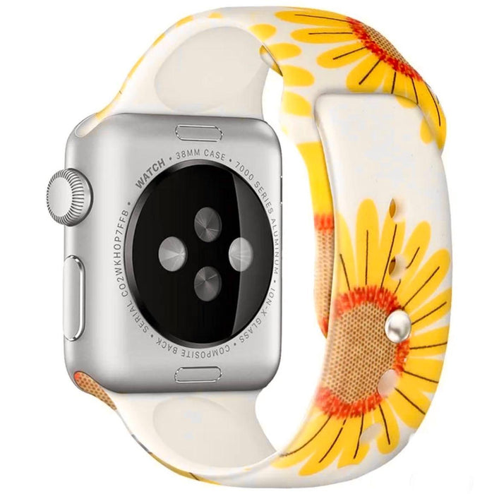 Silikon Armband Apple Watch- Solrosor - EleganceOfSweden
