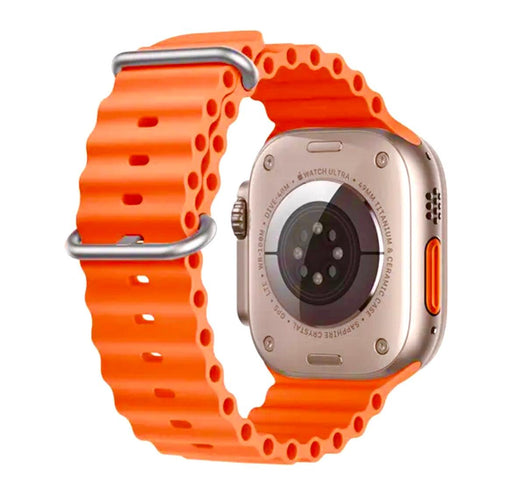Silikon Sportarmband Apple Watch-Orange - EleganceOfSweden