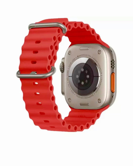 Silikon Sportarmband Apple Watch-Röd - EleganceOfSweden