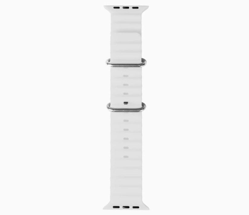 Silikon Sportarmband Apple Watch-Vit - EleganceOfSweden